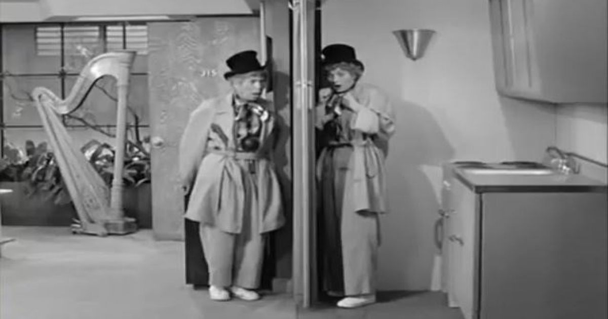 Harpo Marx in I Love Lucy