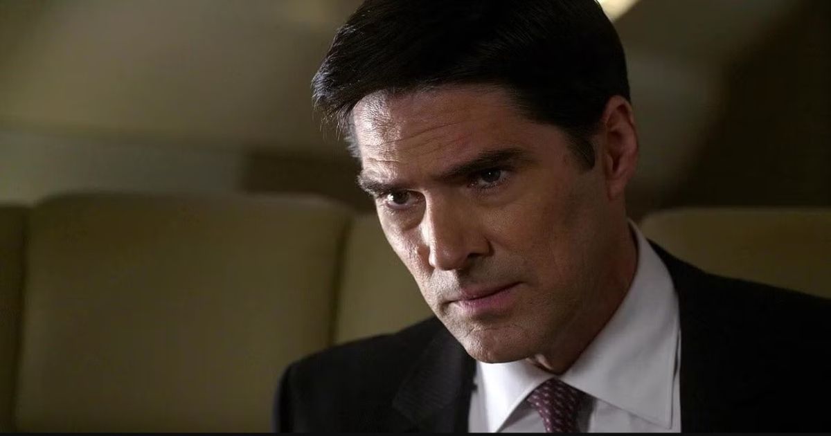 Thomas Gibson as Hotch in Criminal Minds