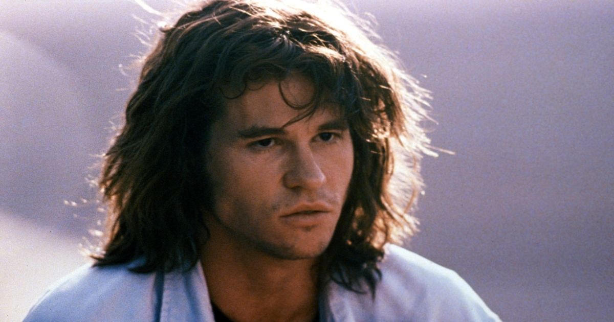 Val Kilmer as Jim Morrison in a scene from The Doors