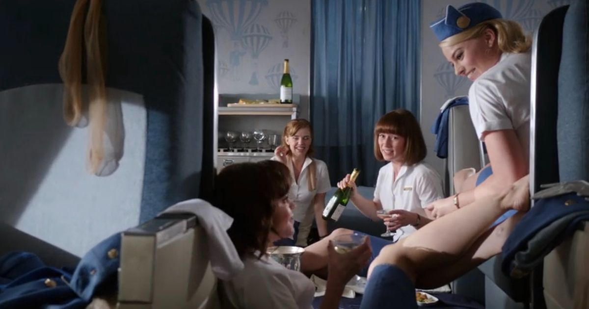 Still from Pan Am featuring Maggie, Colette, Laura, and Kate