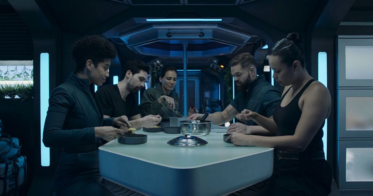 still from The Expanse series finale