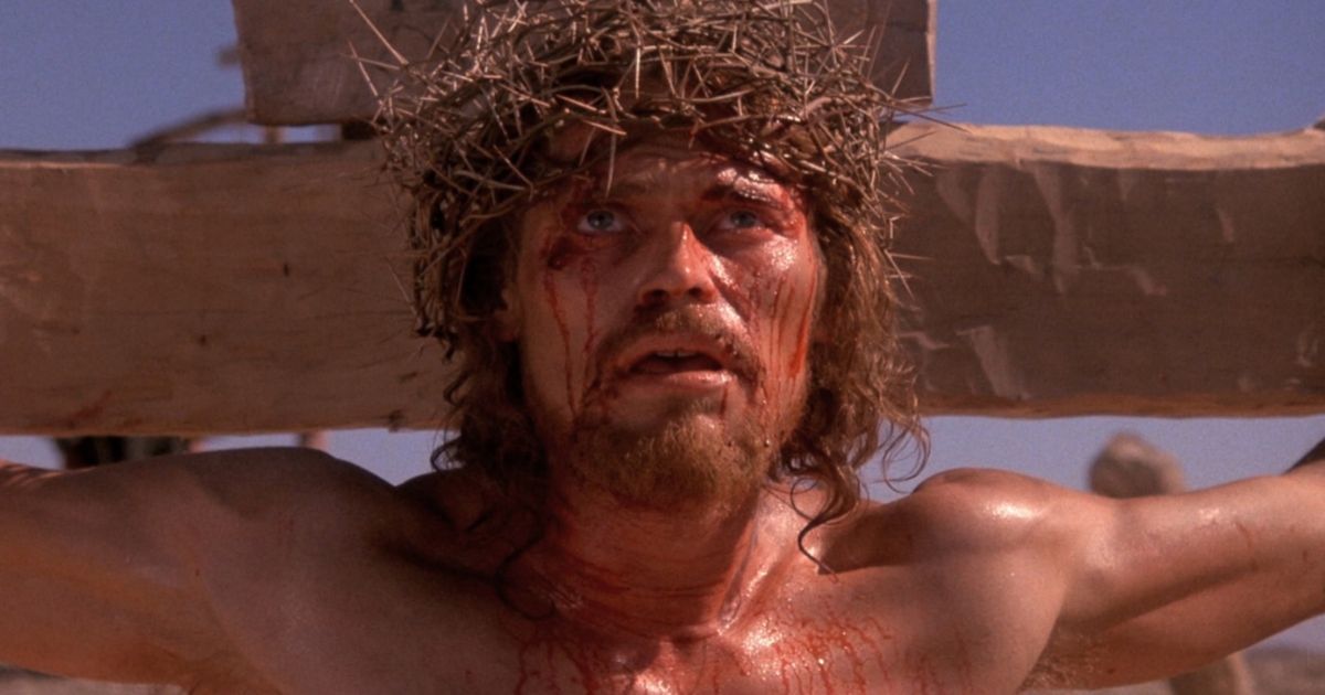 Willem Dafoe como Jesus Cristo em A Última Tentação de Cristo