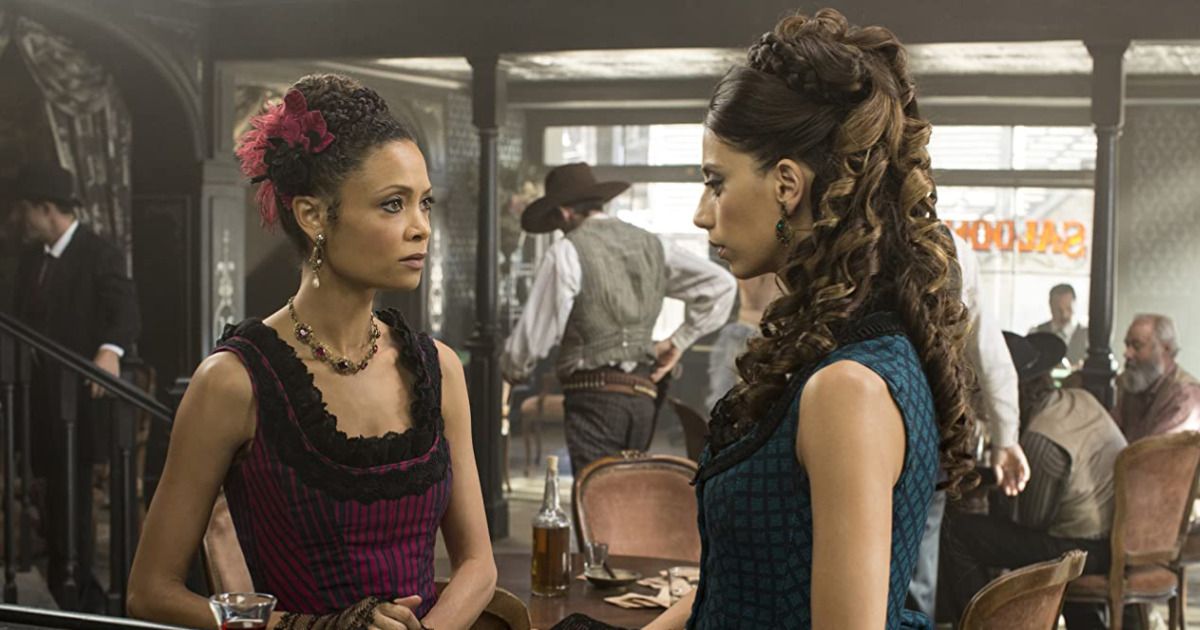 Maeve and Clementine from the show Westworld