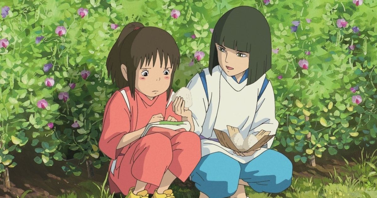 A scene from Spirited Away (2001)