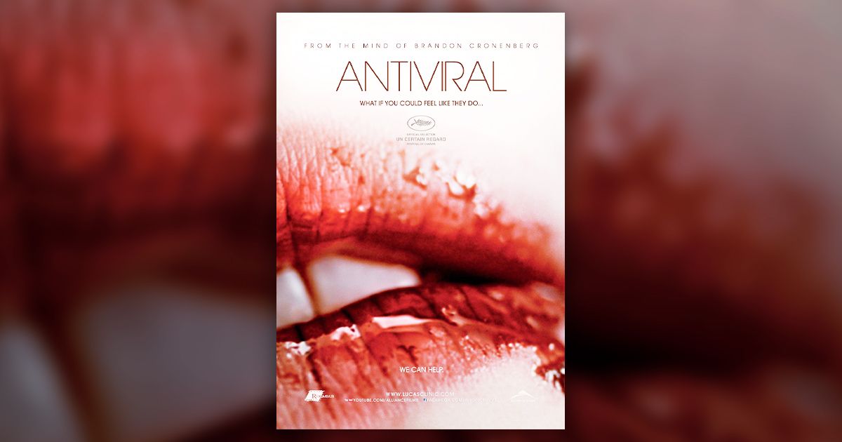 Poster for Brandon Cronenberg's Antiviral (2012)