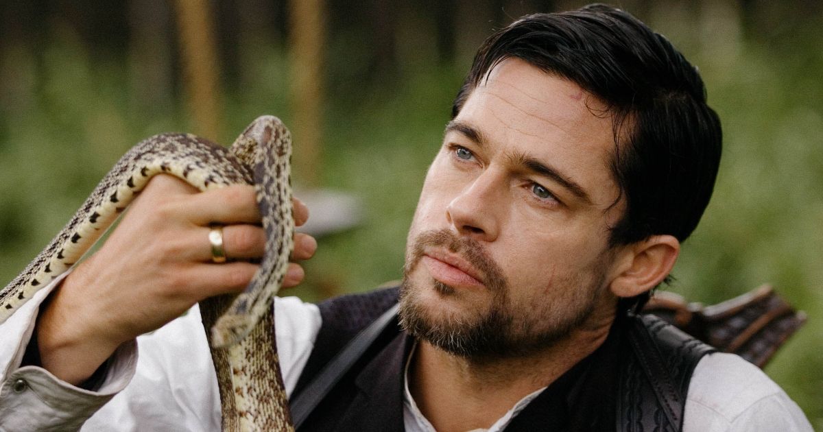 assassination of jesse james brad pitt snake cowboy