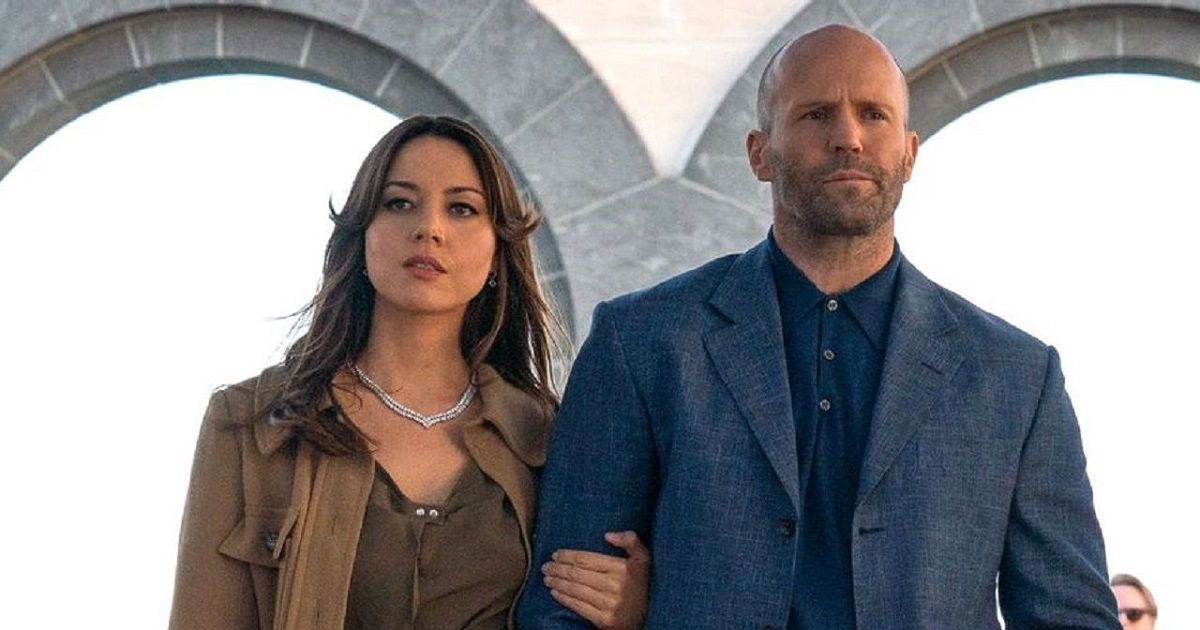 Aubrey Plaza and Jason Statham's in Guy Ritchie's movie Operation Fortune Ruse de Guerre