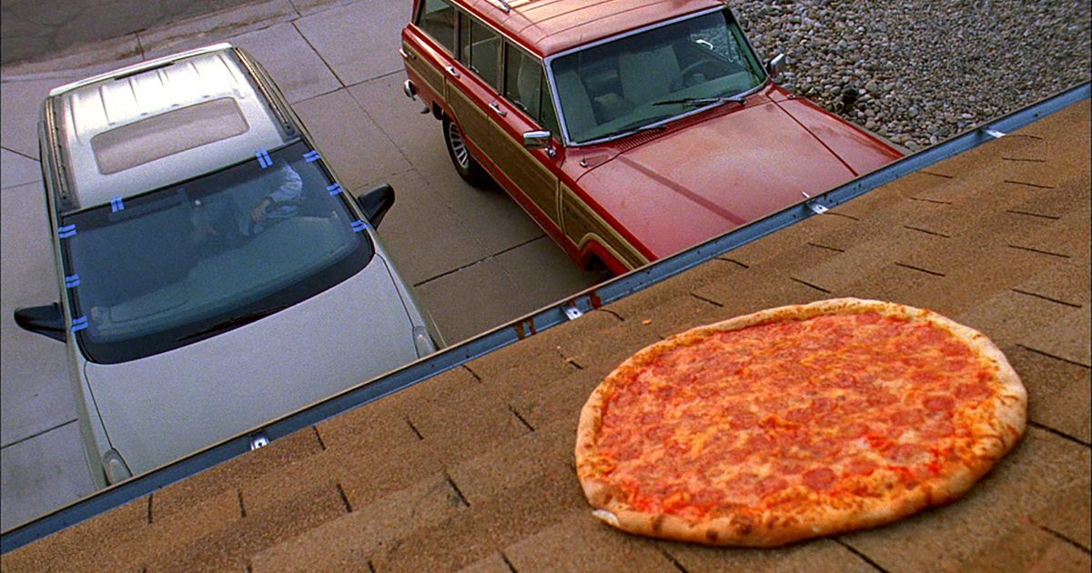 Breaking Bad Pizza sur le toit