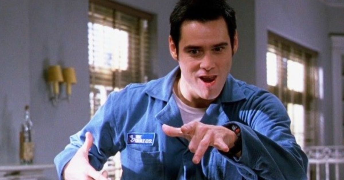 Carrey in The Cable Guy