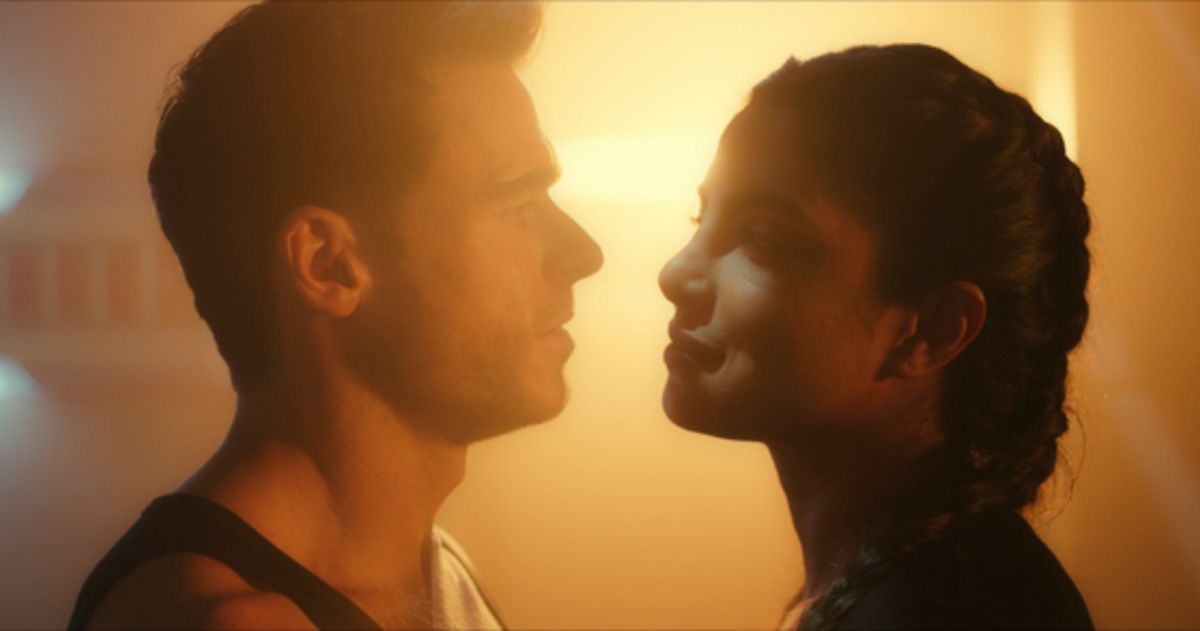 Richard Madden and Priyanka Chopra Jonas in Citadel 