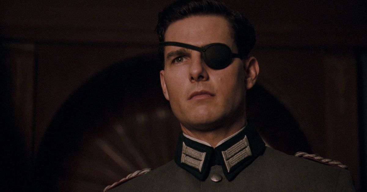Claus von Stauffenberg with an eye patch