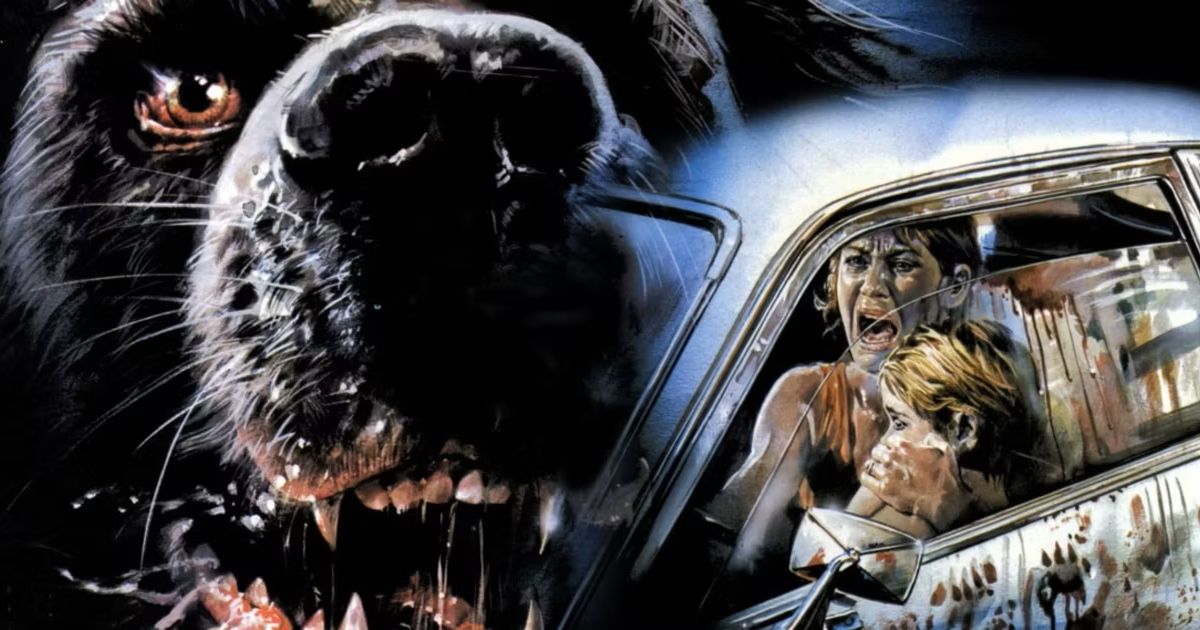 Cujo film with dog and trapped family from 1983