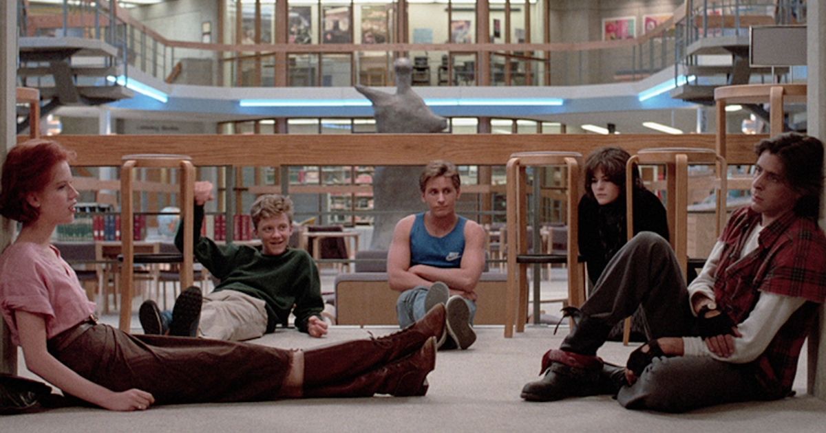 O Breakfast Club se unindo por causa de seus problemas compartilhados no The Breakfast Club.