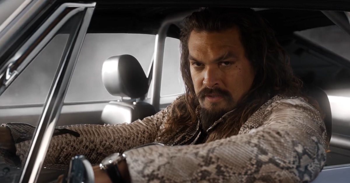 Jason Momoa Is Playing an Androgynous Villain in 'Fast & Furious 10