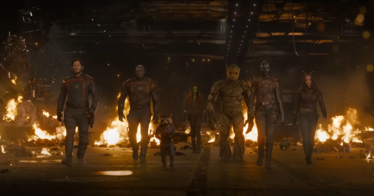 Full Team of Guardians of the Galaxy Vol. 3