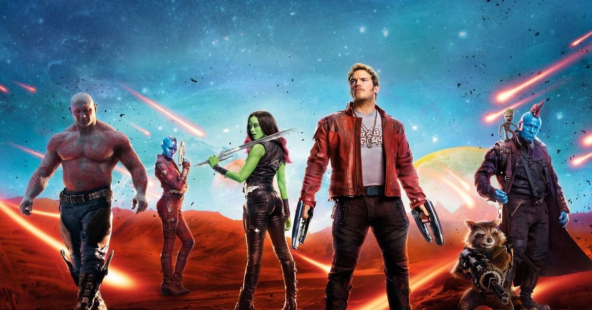 The Guardians of the Galaxy in their first sequel.