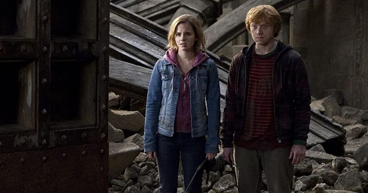 Harry Potter and the Deathly Hallows Part 2 Hermione and Ron