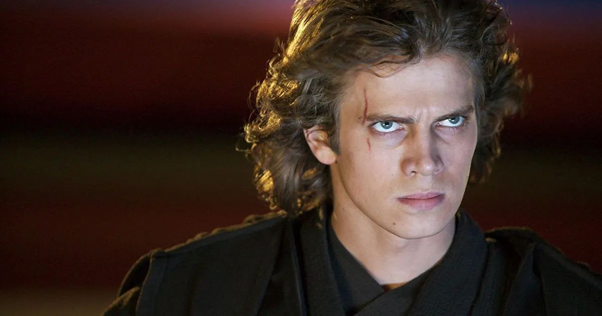 Hayden Christensen como Anakin Skywalker em Star Wars A Vingança dos Sith