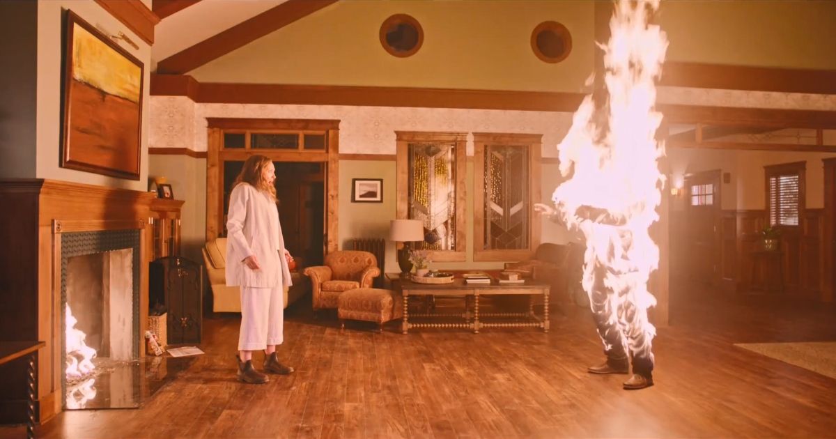 Hereditary fire scene