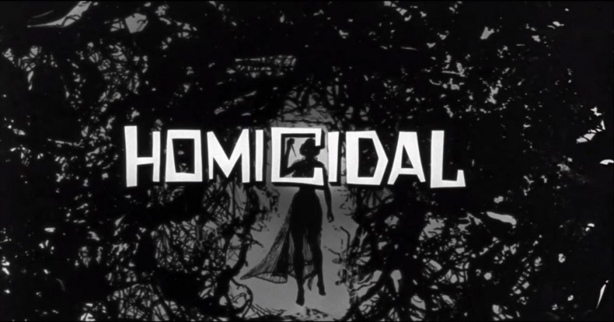 Homicidal 1961 movie from William Castle