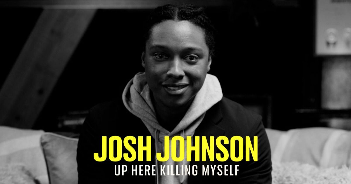 Josh Johnson interview for Up Here Killing Myself on Peacock