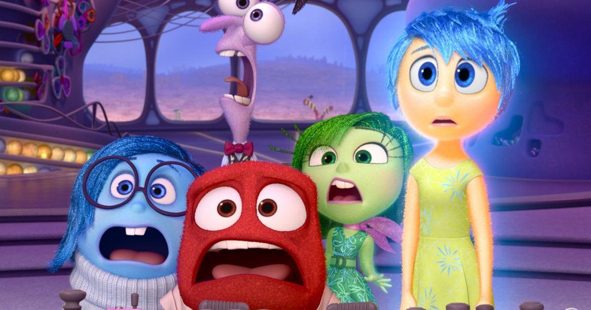 The Inside Out emotions