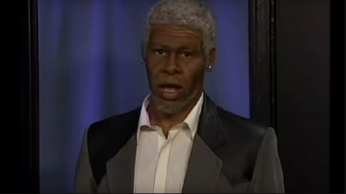 Jordan Peele imitating Morgan Freeman