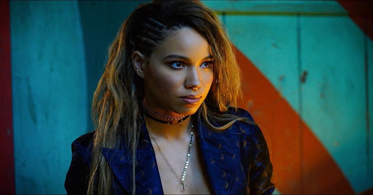 Jurnee Smollett as Black Canary in Birds of Prey