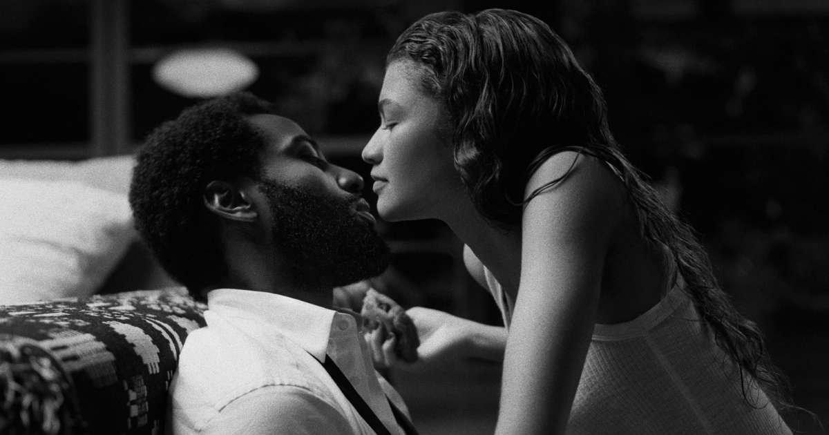 John David Washington and Zendaya in Malcolm & Marie (2021)