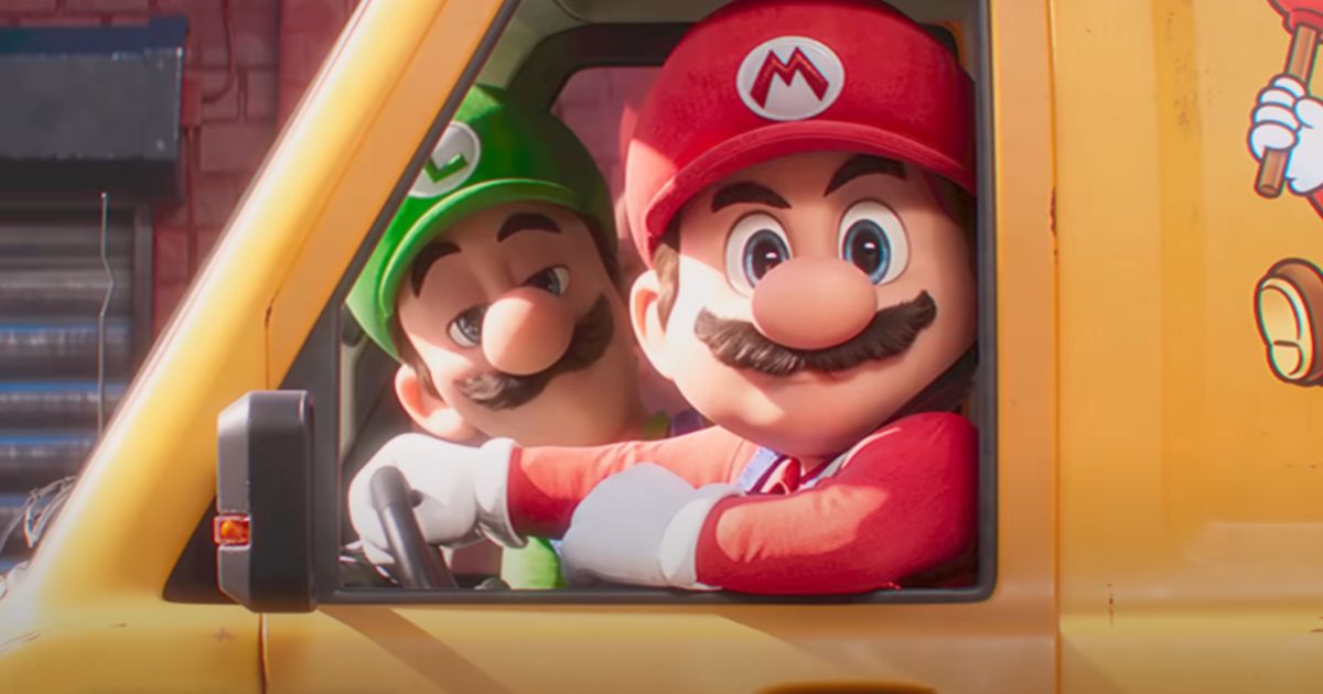 Mario and Luigi from The Super Mario Bros. Movie