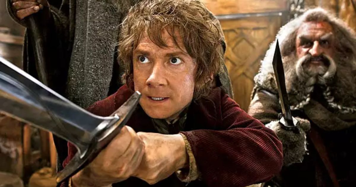 Martin Freeman as Bilbo Baggins in The Hobbit Desolation of Smaug