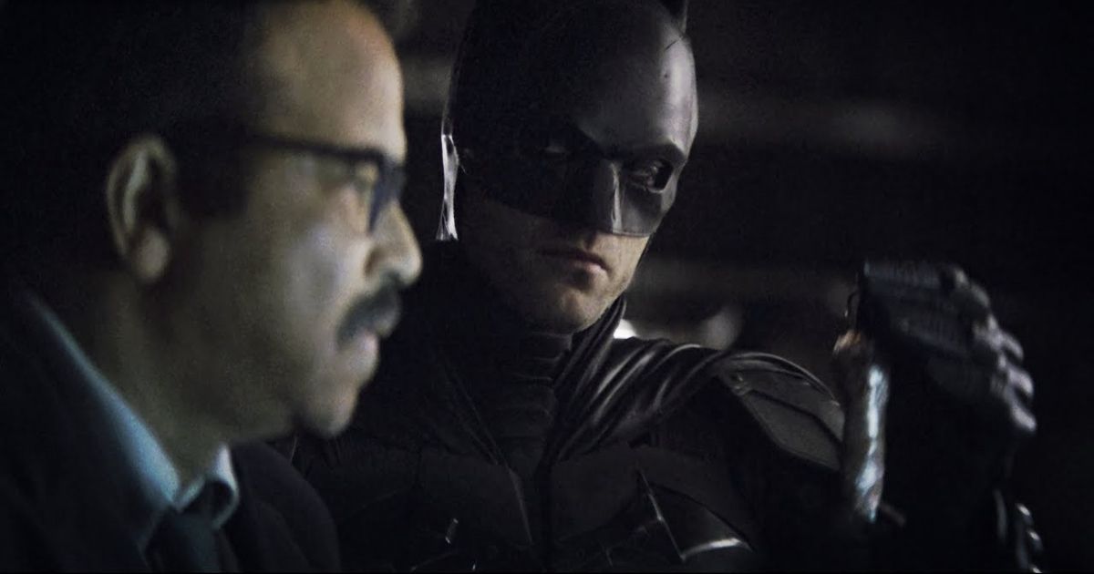 Robert Pattinson  as Batman in The Batman