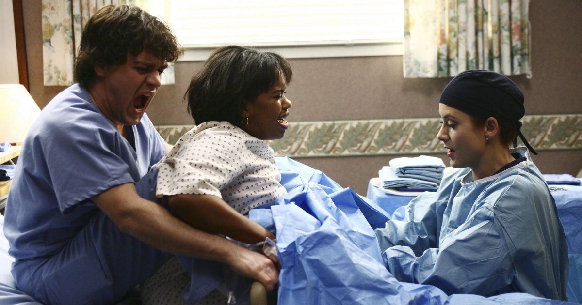 Miranda Bailey Giving Birth Grey's Anatomy