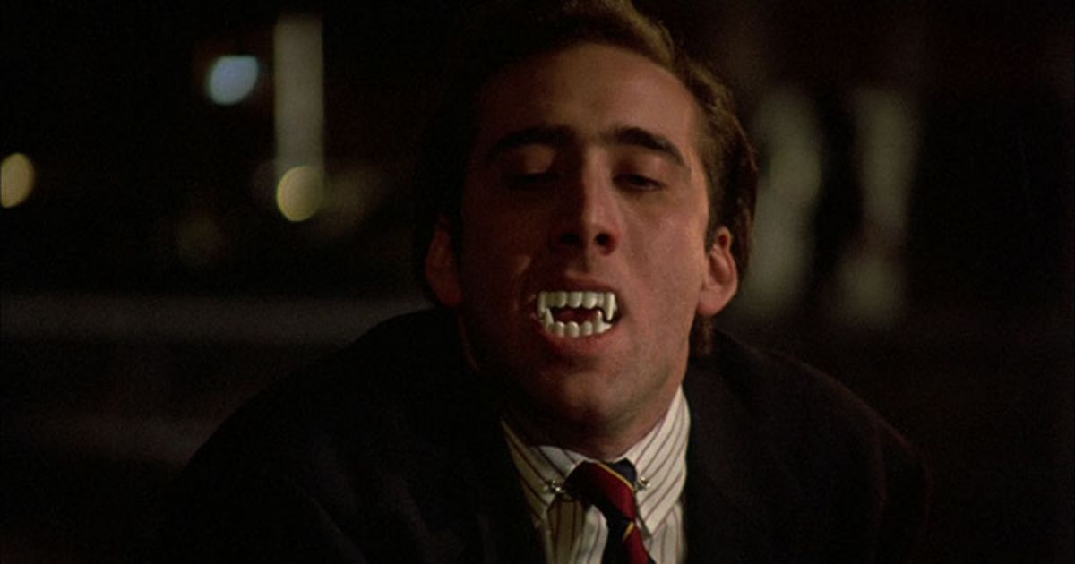 Nicolas Cage dans Le baiser du vampire