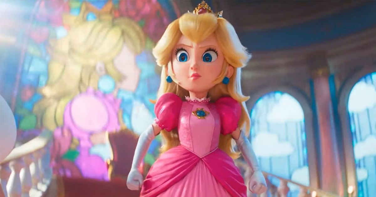 The Super Mario Bros. Movie Sees Princess Peach Hit the Rainbow Road