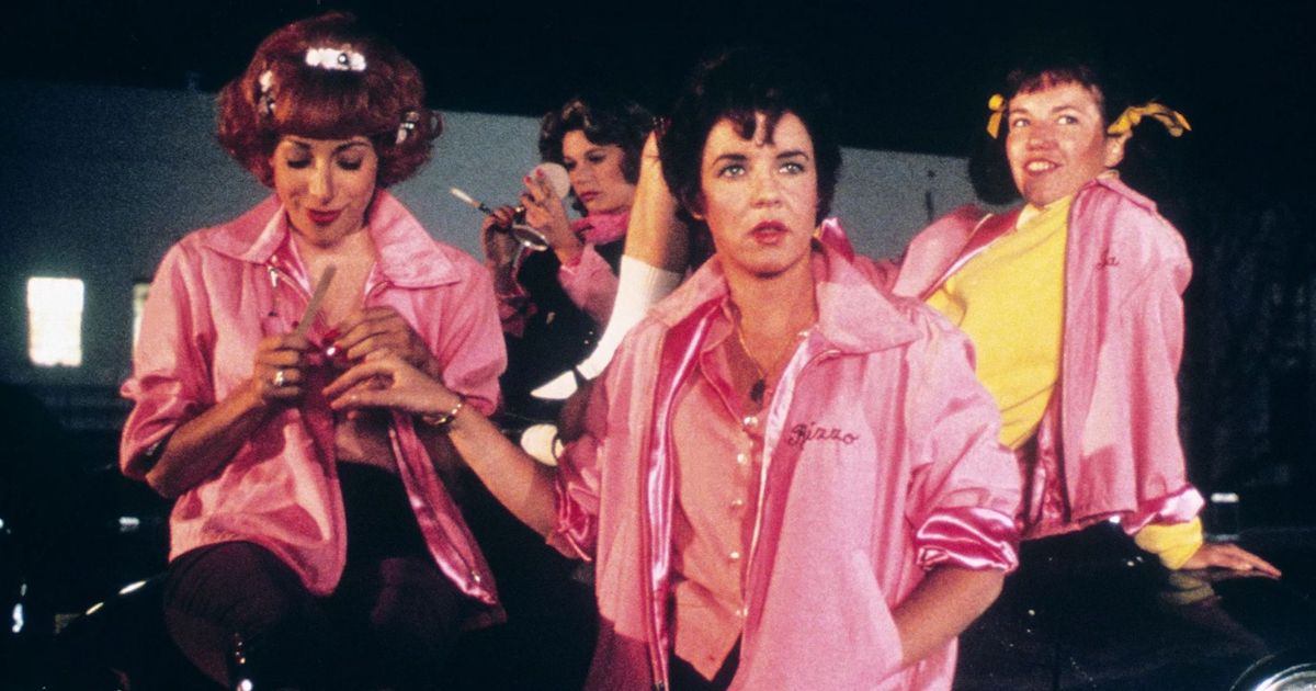 Pink Ladies Rizzo, Jan, Marty, Frenchy in Grease