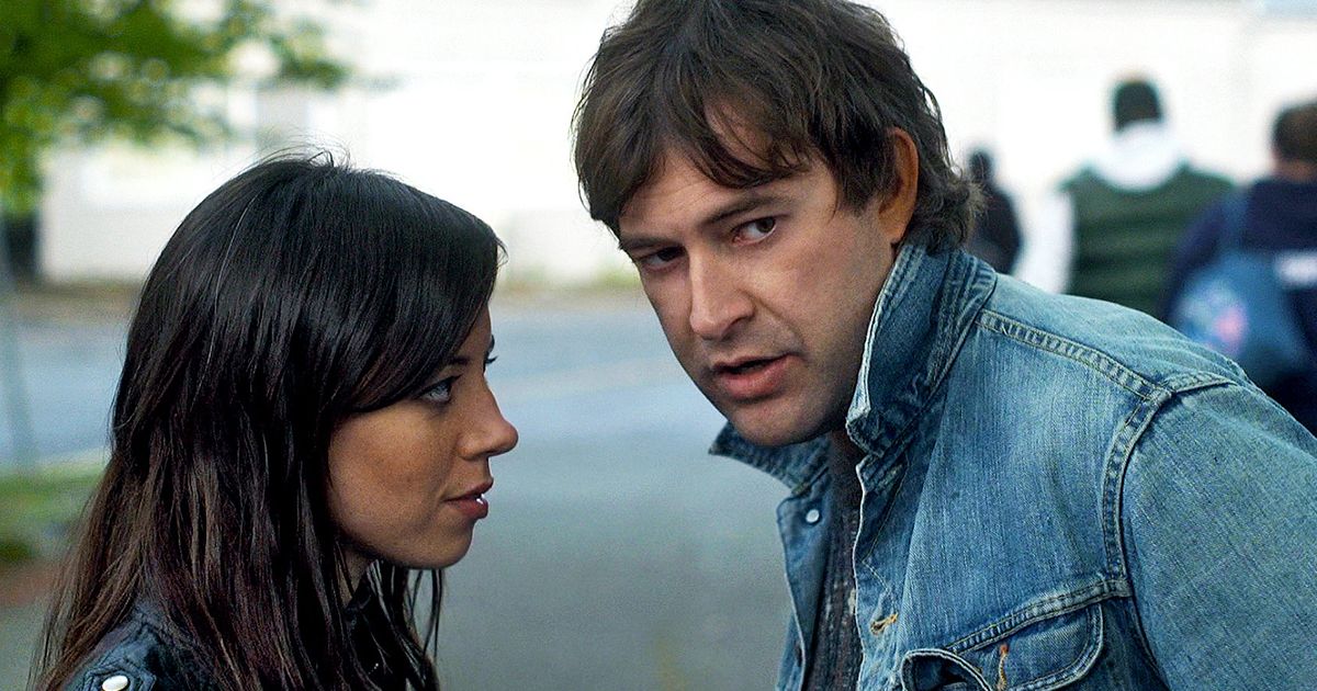 Mark Duplass and Aubrey Plaza in Safety Not Guaranteed (2012)