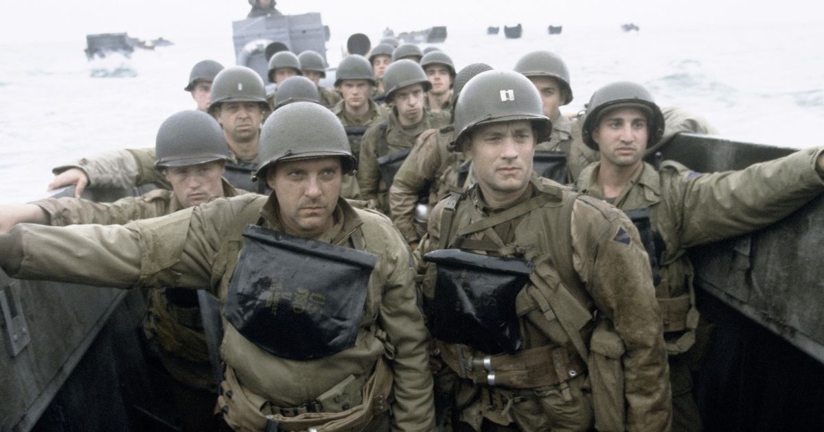 A scene from Saving Private Ryan (1998)