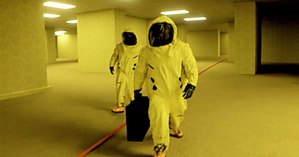 Scientists with Hazmat Suits