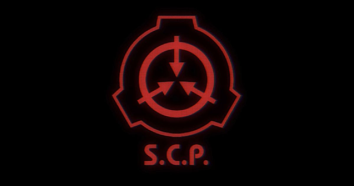 scp ghost town logo red black