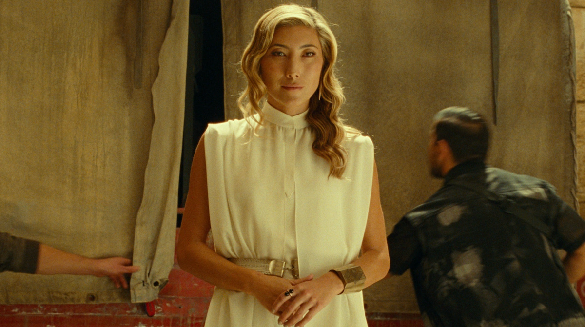 Dichen Lachman in Jurassic World Dominion