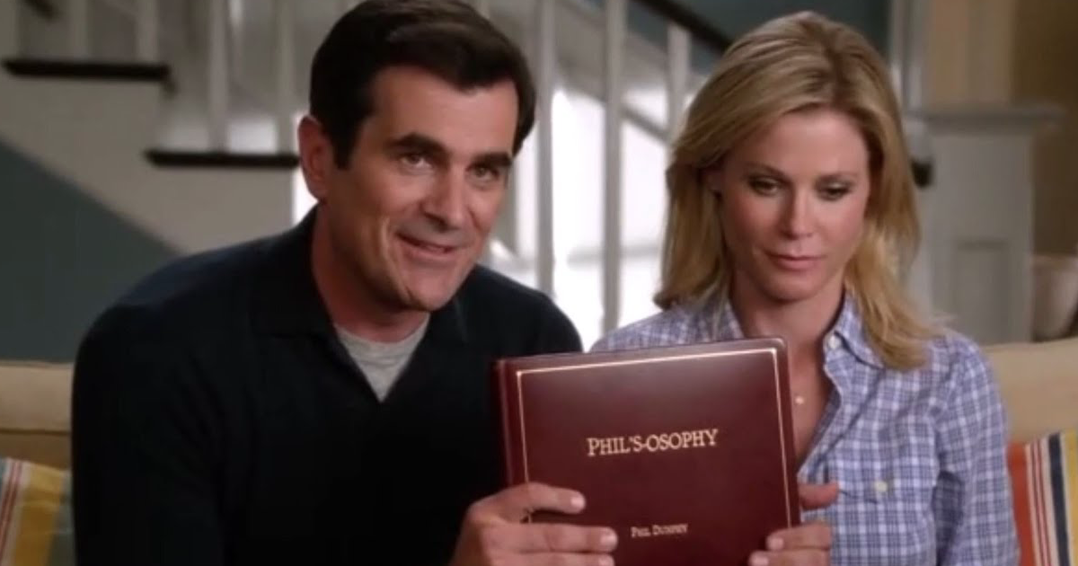 Ty Burrell and Julie Bowen on Modern Family