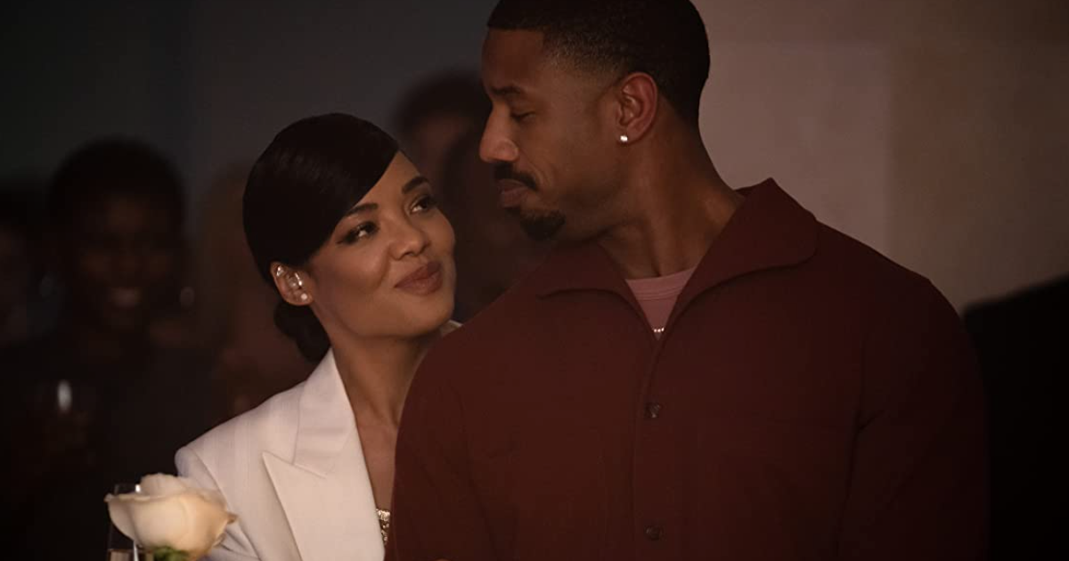 Tessa Thompson and Michael B. Jordan in Creed III