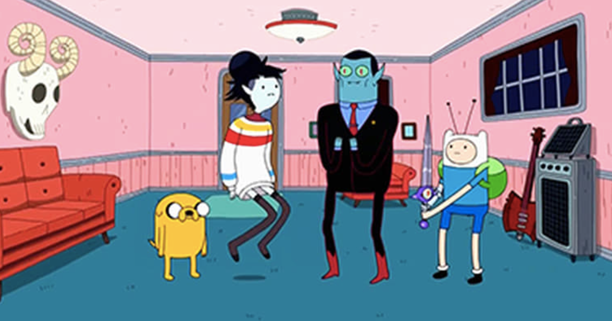 John Dimaggio, Olivia Olson, Martin Olson and Jeremy Shada in Adventure Time