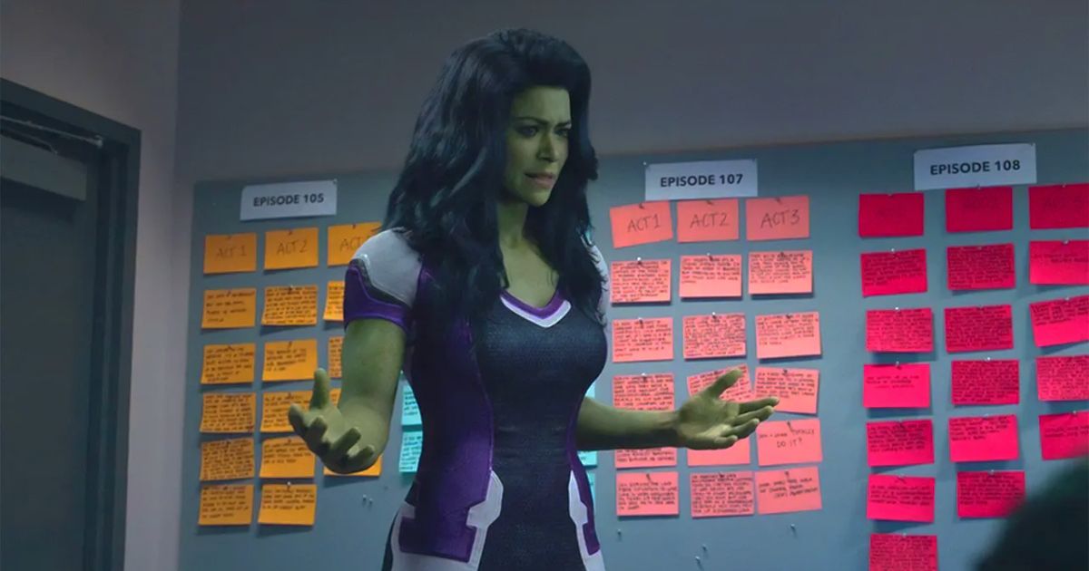 She-Hulk in Writer's Room