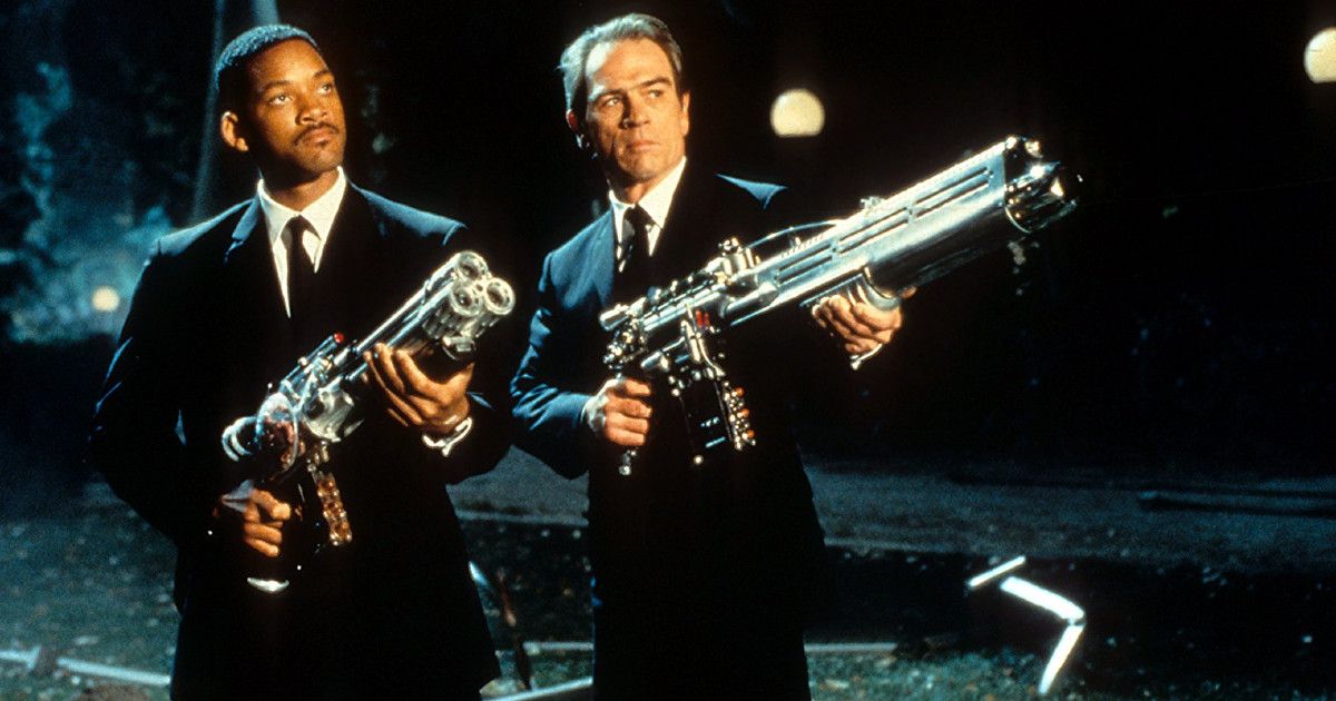 Will Smith and Tommy Lee Jones in Men in Black (1997)