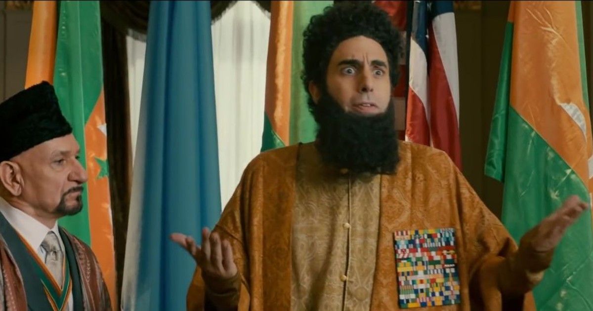 Sasha Baron Cohen em O Ditador (2012)