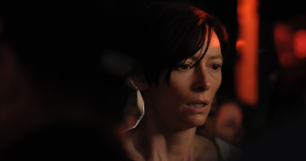 Tilda Swinton in We Need to Talk About Kevin.