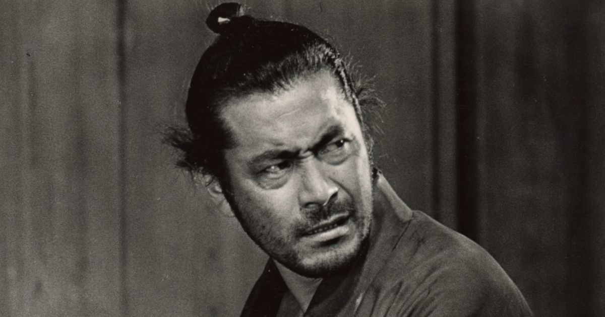 Toshiro Mifune em Sete Samurais