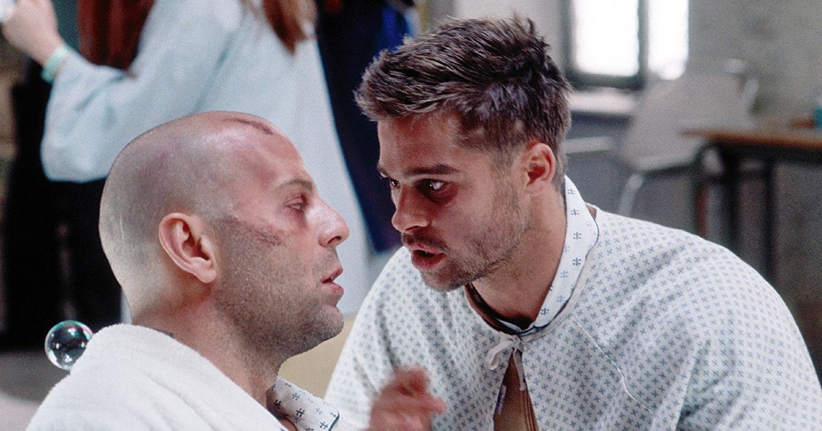 Willis and Pitt in Twelve Monkeys